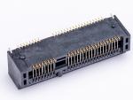 разъемы SMT 52P шага 0.8mm Mini PCIE, высота 2.0mm 3.0mm 4.0mm 5.2mm 5.6mm 6.8mm 7.0mm 8.0mm 9.0mm 9.9mm